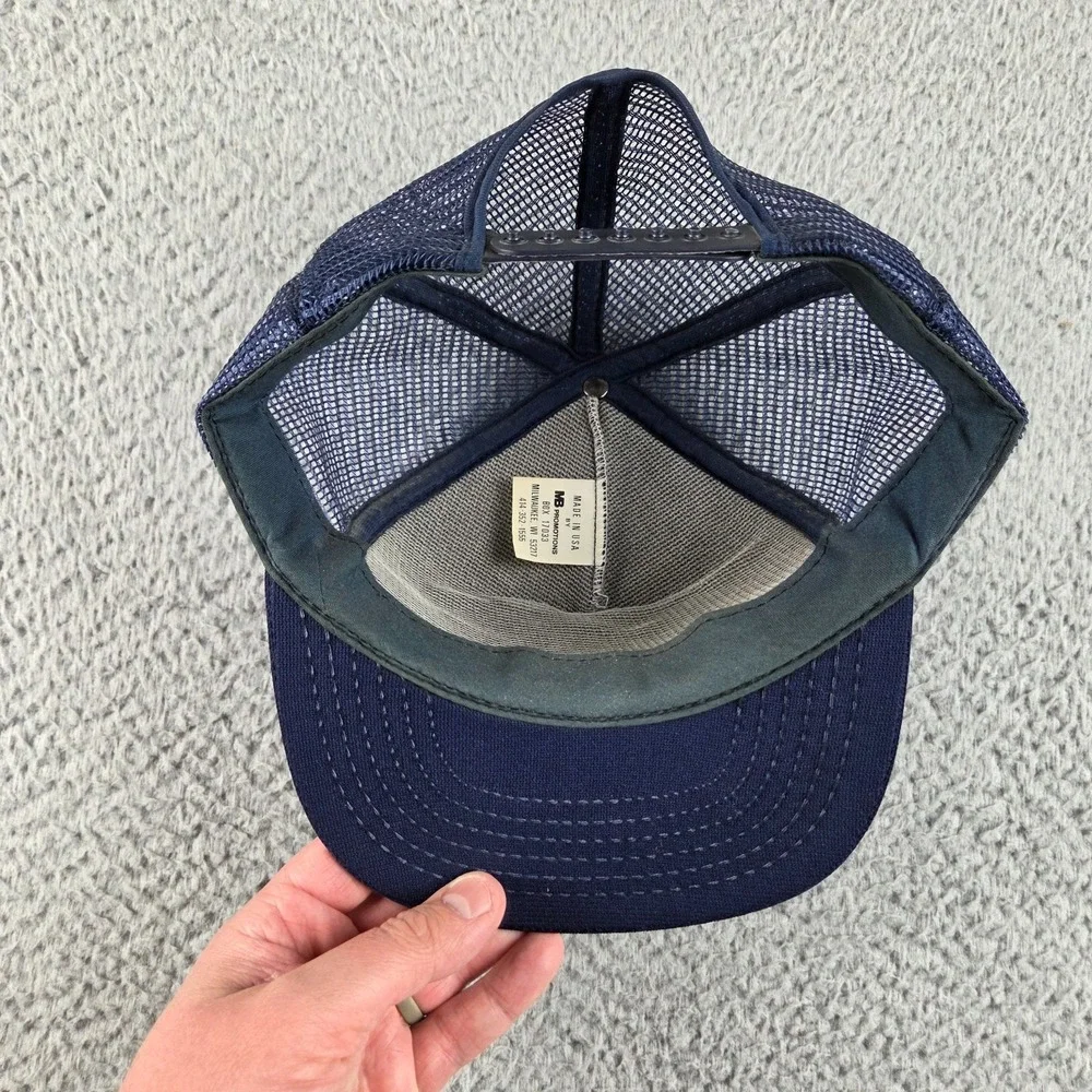 Vintage‎ Wisconsin & Southern Railroad Co Snapback Train Trucker Mesh Hat Cap